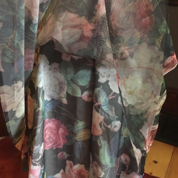 🎉Floral Mini Skirt - Picture 3 of 4